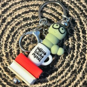 🍎👩‍🏫 Teacher Keychain